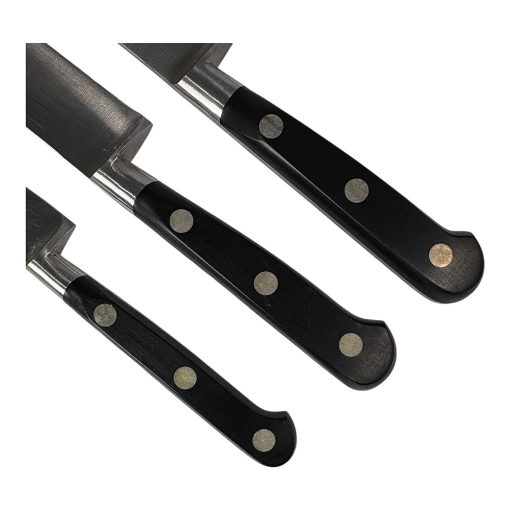 J.A. Henckels International 3-Piece Set 6" Chef 7.5" Carving 4" Paring Knives - Picture 6 of 9
